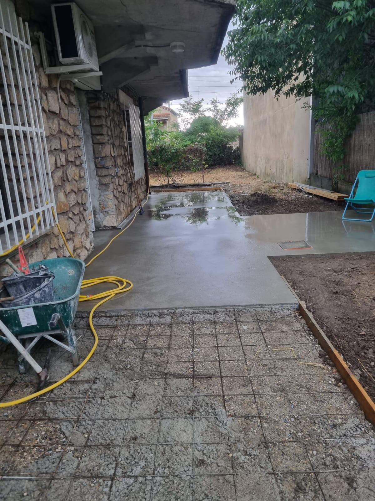 Réalisation maçonnerie béton A.M Construction Nyons